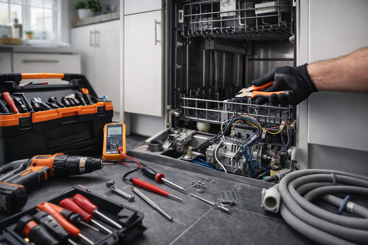 Técnico especializado en reparación de electrodomésticos